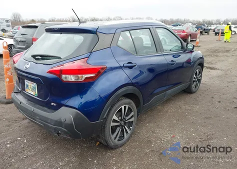 2020 Nissan Kicks Sv Xtronic Cvt z USA, uszkodzony, nr VIN 3N1CP5CV9LL520849